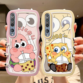 适用小米10S手机壳卡通搞怪新款 M2102J2SC简约学生M2001J1C硅胶xiaomi 10保护套ins风可爱女ml10se海绵宝宝