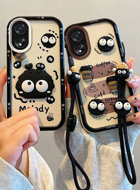 适用荣耀畅玩50PLUS手机壳卡通学生honor x8b保护套ins可爱少女。容耀x7b个性高颜值。容耀play50plus煤球新