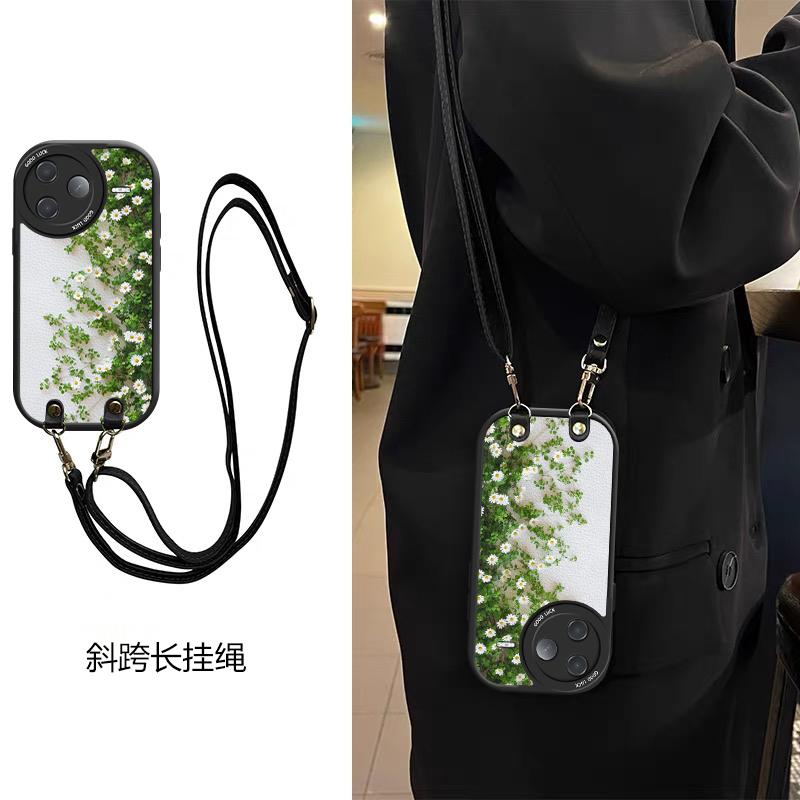 高颜值卡通斜跨全包边防摔