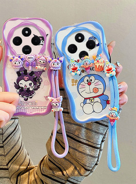 适用小米POCOM7手机壳卡通潮少女POCOC75全包防摔创意搞怪立体可爱保护壳