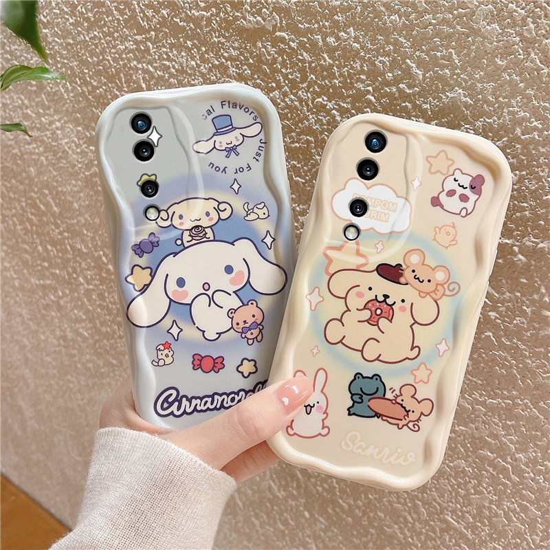 适用华为荣耀70手机壳少女可爱honor 70pro保护套ins风玉桂狗ry 70硅胶新款。容耀70时尚卡通h0n0r70个性软壳