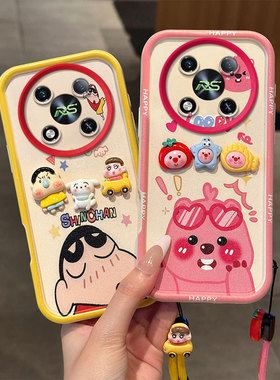新款蜡笔小新适用传音ITEL RS4手机壳卡通潮少女rs4全包防摔ltel rs4创意搞怪可爱女ltel rs4保护套日韩海狸
