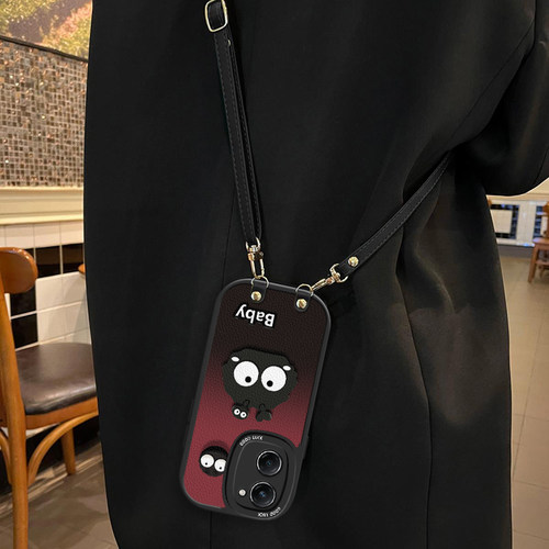 卡通可爱情侣全包边防摔