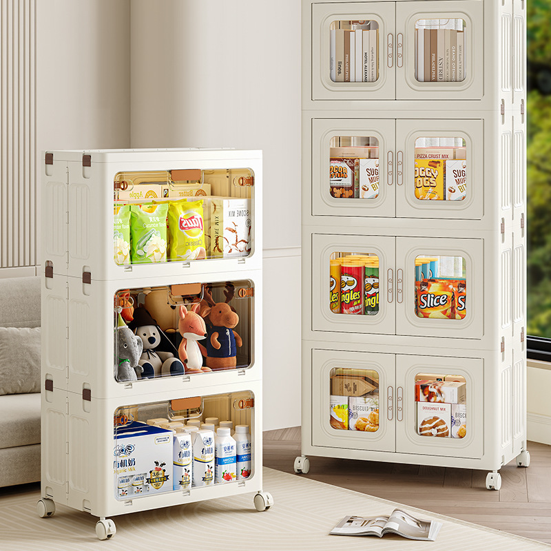 家用收纳柜双开门免安装