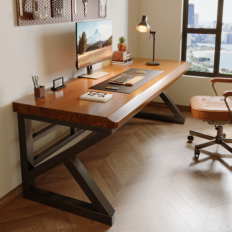纯实木电脑桌台式卧室书桌成人家用学生学习桌子双人办公桌工作台,收纳整理,书桌收纳置物架,淘宝优惠券,粉丝福利购,淘宝优惠卷