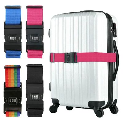 Adjustable Luggage Belts Strong Elastic Extra Safety Travel