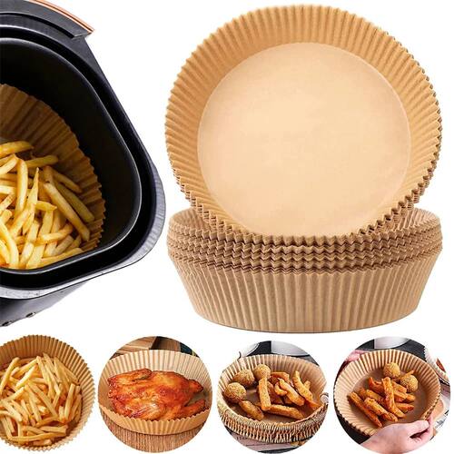 50/100/200pcs Disposable Air Fryer Paper Round/Square Specia