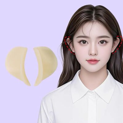 3D Silicone Self-adhesive Elf Ear Stickers Skin Color Invisi