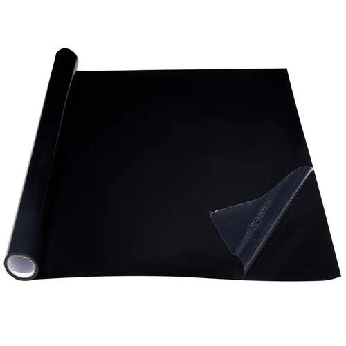 Fish Tank Background Static Cling Black Fish Tank Backdrop A