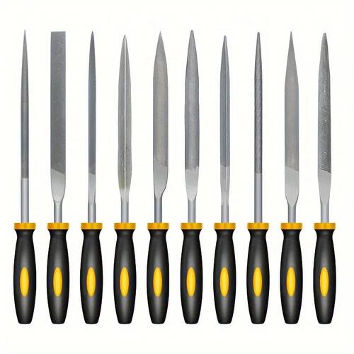 Premium Needle File Set - High-Carbon Steel Files with Non-S