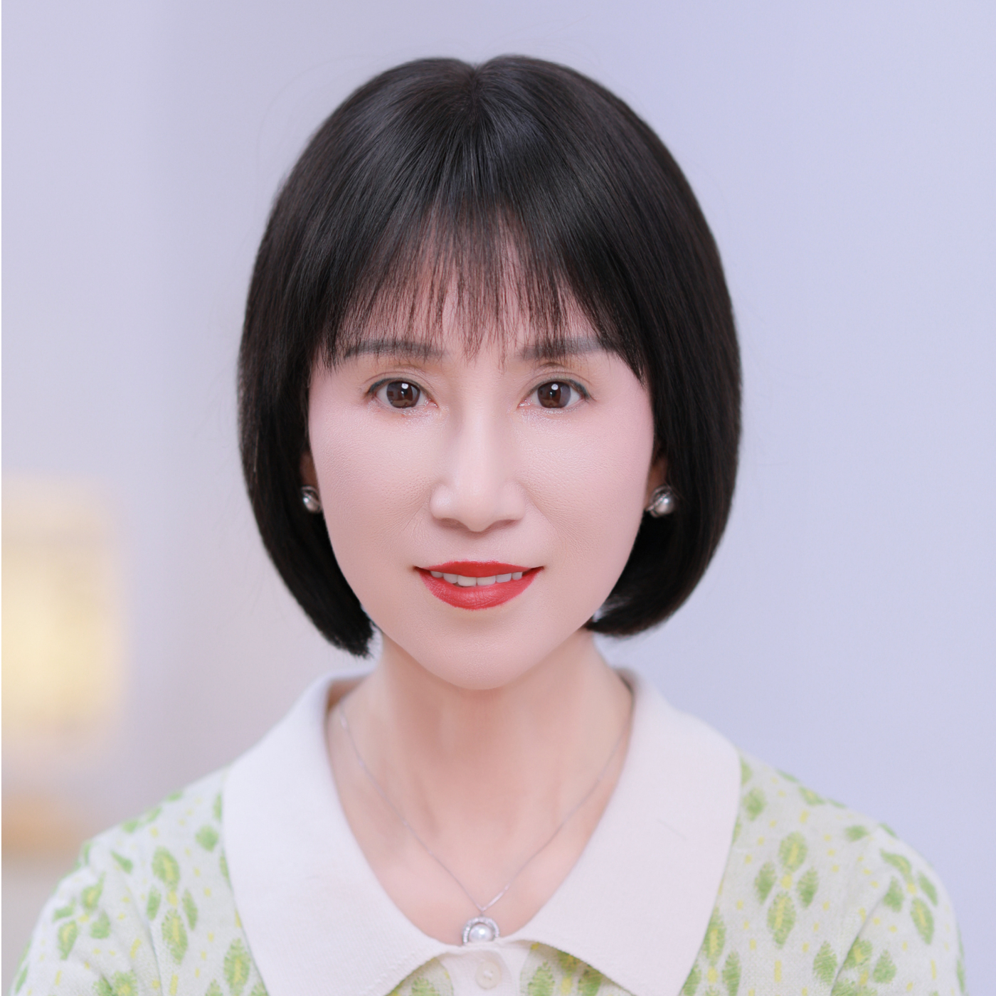 自然减龄真发波波头全头套轻薄款