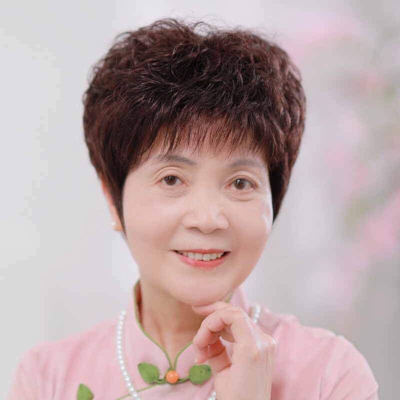 中老年假发全头套女真人发丝短卷发妈妈款自然光头化疗真发假发套