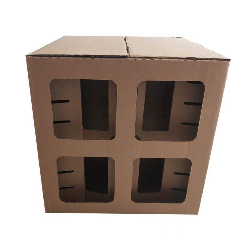 迷宫格纸箱干式喷漆柜过滤纸多层纸盒九宫格油漆喷漆房过滤纸箱