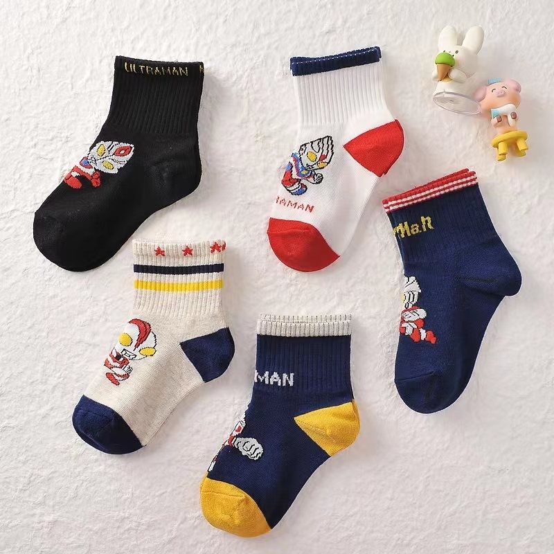 小孩袜子男女童纯棉学生