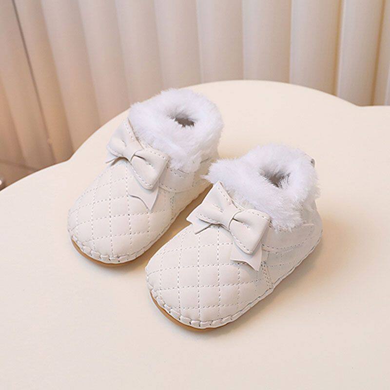 婴儿鞋子软底防滑冬季加