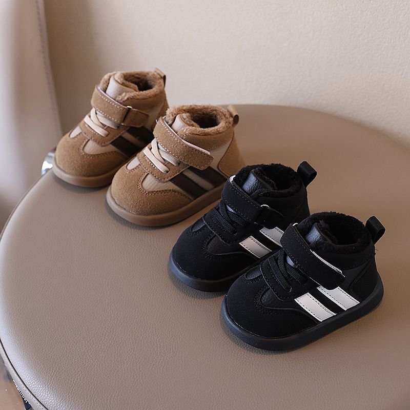 婴幼儿加绒保暖学步鞋冬