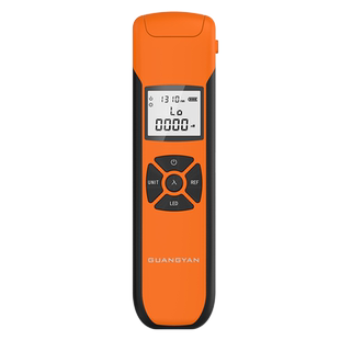 GUANGYAN 光功率计高精度光纤光衰测试仪迷你光工功率计红光光纤笔光30公里红光源光纤测试打光笔10km