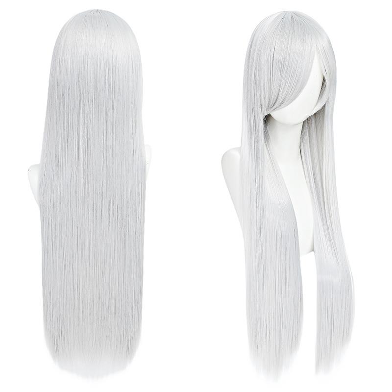 cosplay假发 彩色万用长直发动漫欧美古装造型头套80cm动漫直发