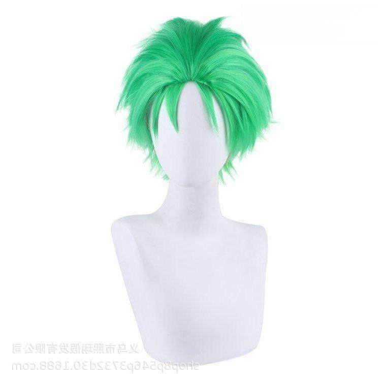 航海王 cos 假发 海贼vs王 罗罗诺亚·索隆大背头cosplay