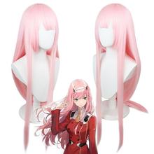 DARLING in the FRANXX鹤望兰cos假发长款Zero Two 002队女主
