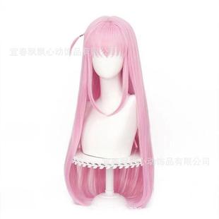 孤独摇滚 波奇酱 后藤一里 cos动漫假毛 头皮顶 嫩粉假发