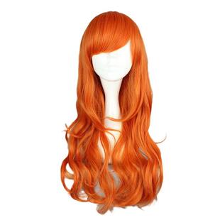 海贼王假发 海贼王 两年后娜美 动漫假发橘色长卷发