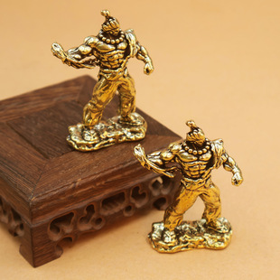 黄铜实心 街头霸王5 街霸5 豪鬼 Gouki 桌面摆件手办模型收藏礼品