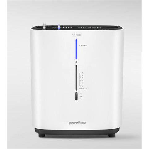 鱼跃制氧机9F-3BW 3L医用家用吸氧机带雾化氧气机 制氧器
