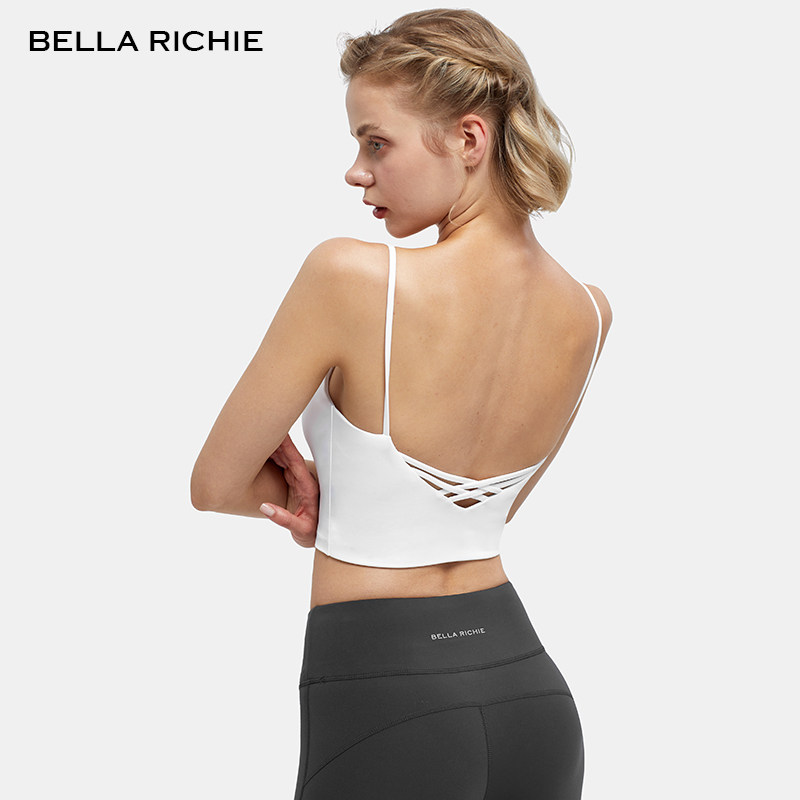 BellaRichie运动文胸女防震聚拢定型跑步吊带背心美背瑜伽内衣bra,运动/瑜伽/健身/球迷用品,瑜伽内衣,淘宝优惠券,粉丝福利购,淘宝优惠卷
