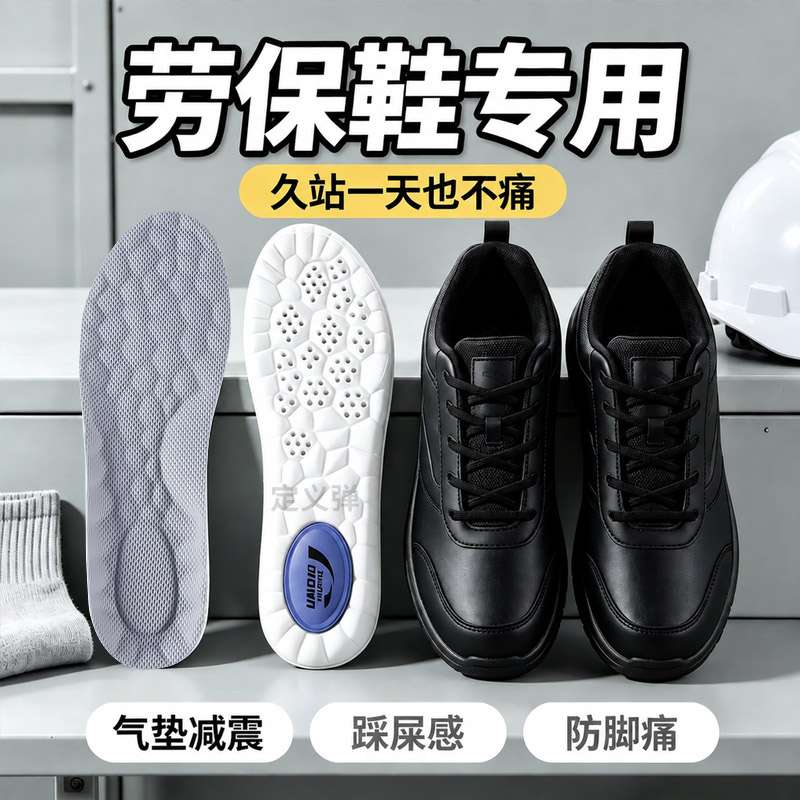 运动减震鞋垫久站不累足弓支撑