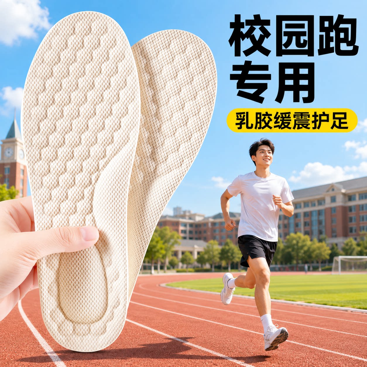 泰国乳胶足弓支撑鞋垫不累气垫