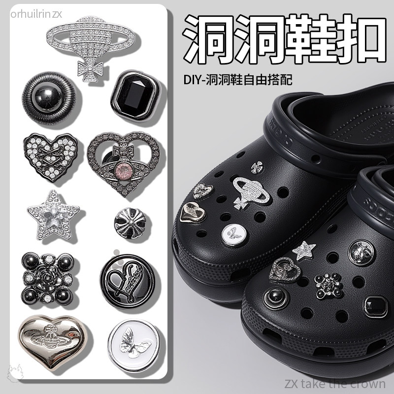 洞洞鞋专用配饰鞋花高级感diy图片