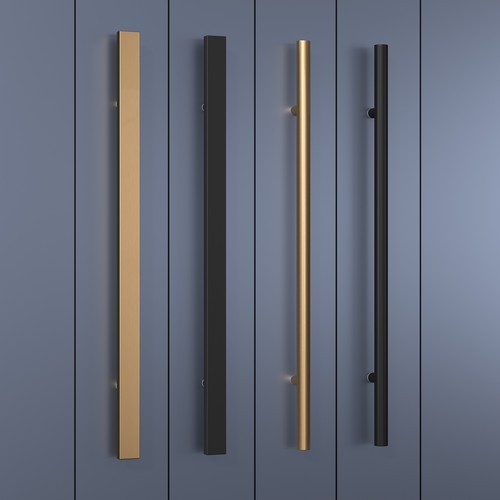 加厚不锈钢玻璃门拉手实木门把手