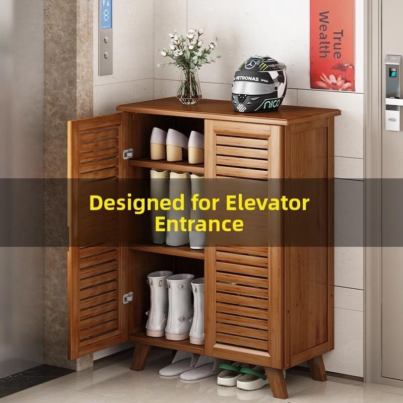 门口鞋柜室外过道电梯口防尘家用入门口窄款省空间墙角小鞋柜厂家