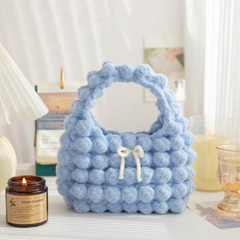 手工diy粗毛线钩织泡芙鸡蛋包材料包新手自制礼物送闺蜜手厂家,服饰配件/皮带/帽子/围巾,DIY编织材料包,淘宝优惠券,粉丝福利购,淘宝优惠卷