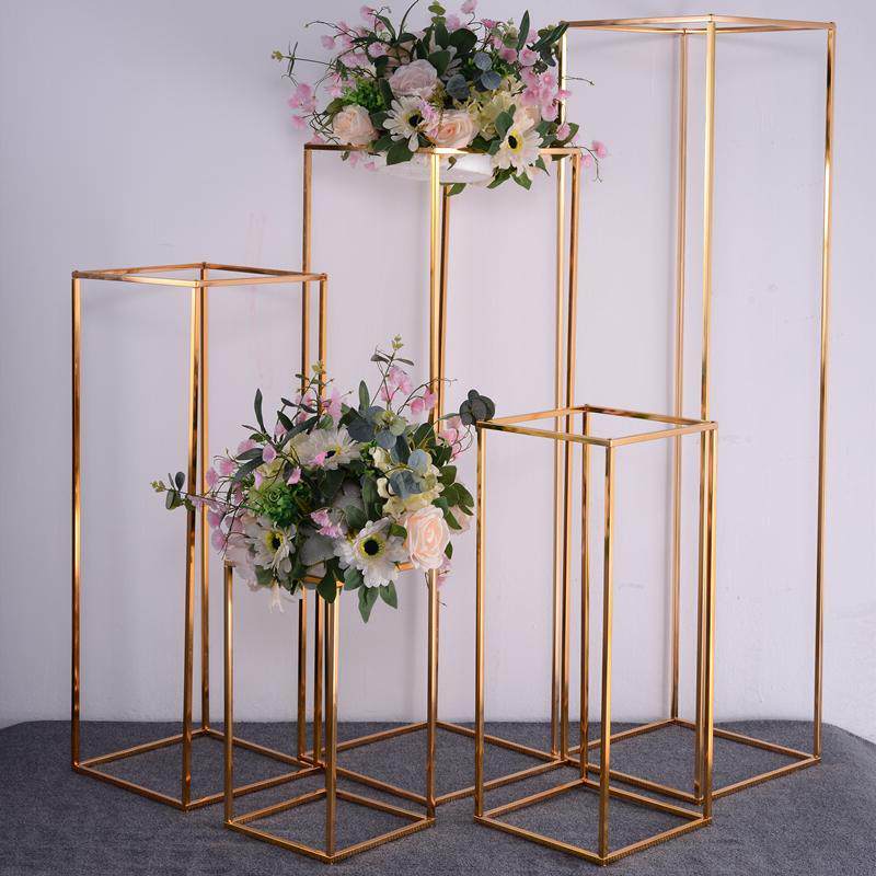 婚庆婚礼道具方框几何路引花架舞台架子室内布置装饰铁艺阳台台