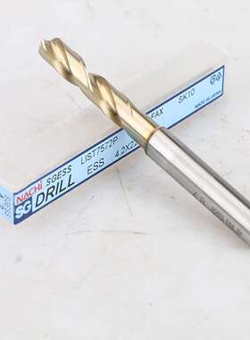 日本NACHI不二越不锈钢高速粉末钻头LIST7572P系列高速钢涂层钻头