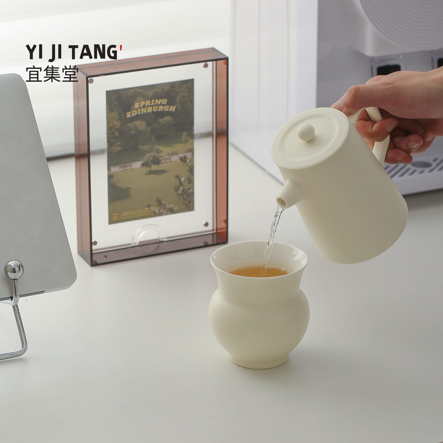 宜集堂陶瓷复古ins奶油马克杯