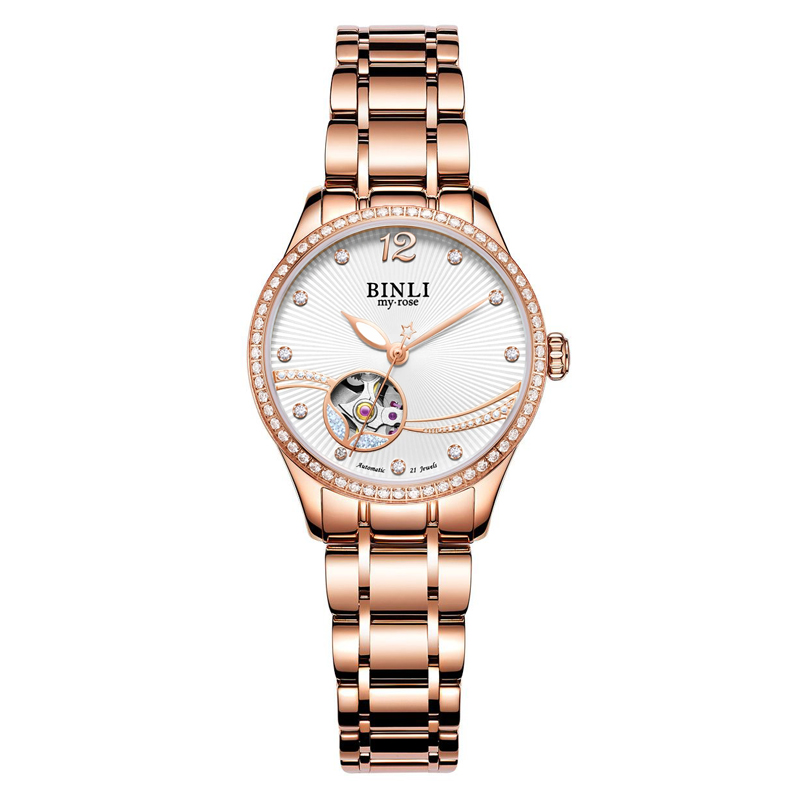 商场同款宾利手表镂空时尚