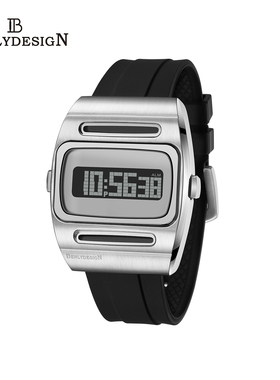 【新年礼物】IB BENLYDESIGN手表男学生小众电子多功能防水Y2K