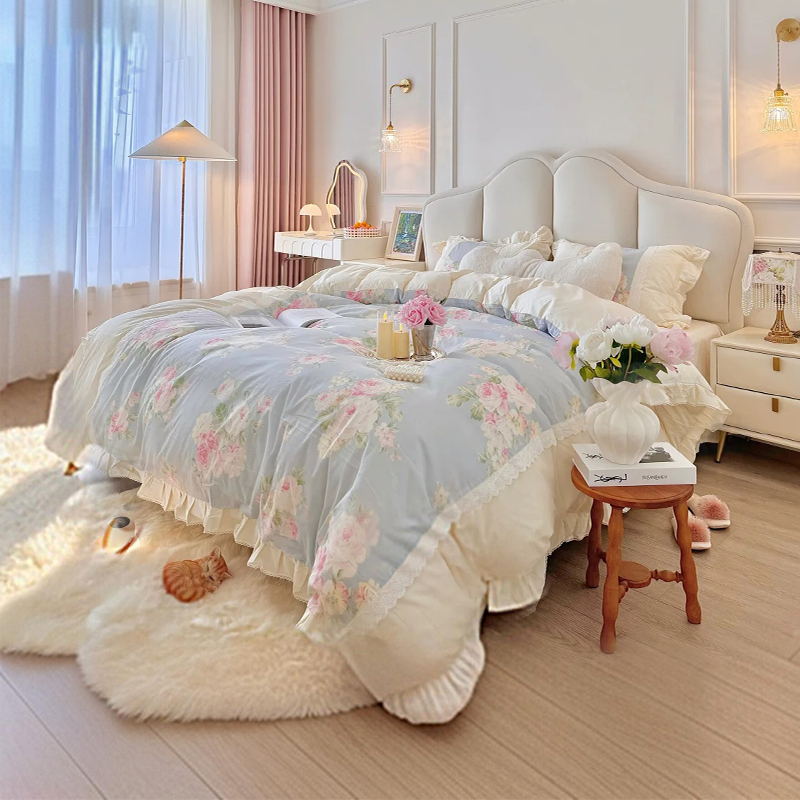 奶油风真皮储物床主卧室高端大气现代简约带抽屉收纳1.8米双人床