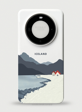 适用于华为mate60pro手机壳新款男女pro+唯美个性抽象艺术油画风景mate50白色全包超薄防摔保护套mt40大孔硬3