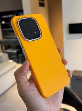 索哲适用于iqoo15手机壳大孔半包超薄磨砂硬壳iqoo13简约个性高级感黄色磨砂12pro裸机手感11s轻薄防指纹纯色