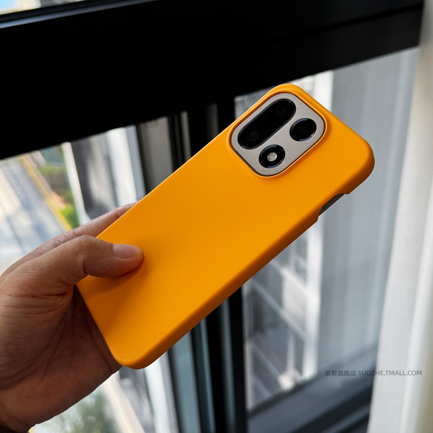 索哲适用于一加15手机壳新款男女1+ace6小众简约个性黄色磁吸ace5pro半包超薄磨砂硬壳13t大孔镜头不包12纯色