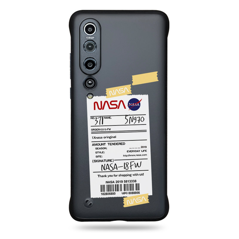 小米10手机壳曲面屏新款小米10pr半包无边框简约潮牌透明磨砂适用