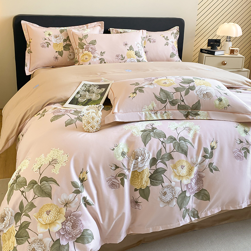 裸睡全棉四件套纯棉春夏床上用品