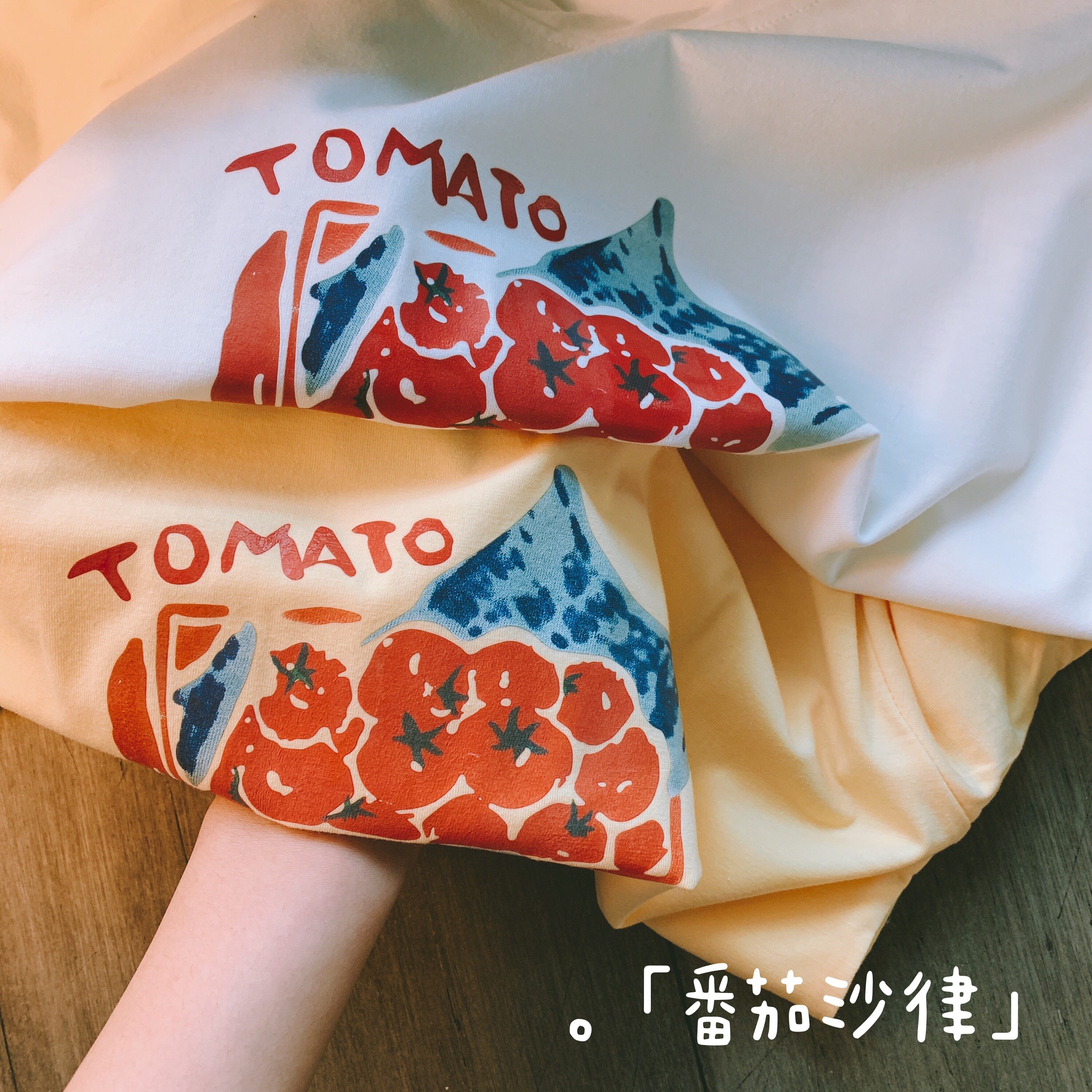 基础款水果印花短t袖女夏季2021新款白色百搭宽松上衣韩版ins超火|ruв категории Женская одежда, юбка - от Buy2taobao.com для оказания профессиональной услуги покупки агента Taobao