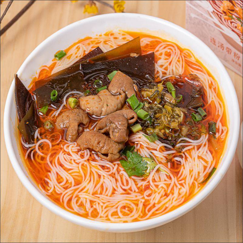 立早记肥肠米粉245g四川特产牛肉绵阳米粉米线方便粉丝速食伴手礼