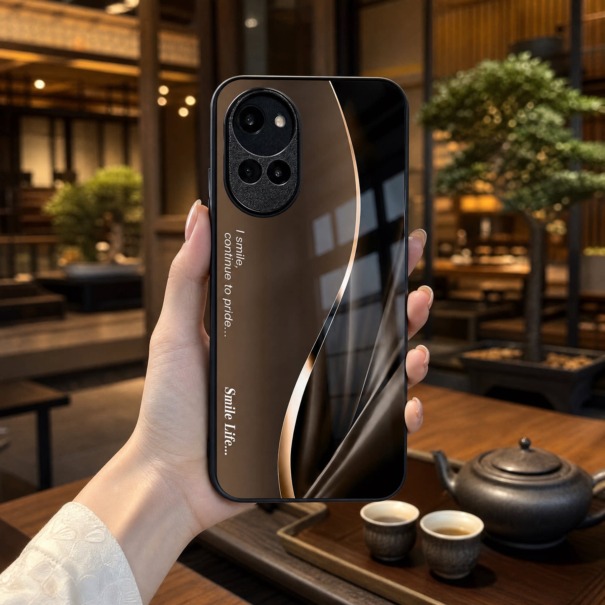 【华为 nova 12 Pro专用】A10006奢华冰透玻璃手机壳，券后价只要38元