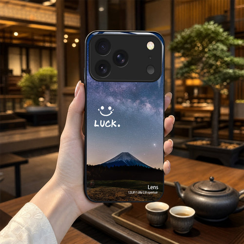 【iPhone 17 Pro Max专用】A10067奢华冰透玻璃手机壳，券后价只要38元